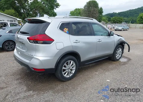 2017 Nissan Rogue Sv из США, поврежденный, VIN KNMAT2MV4HP508746